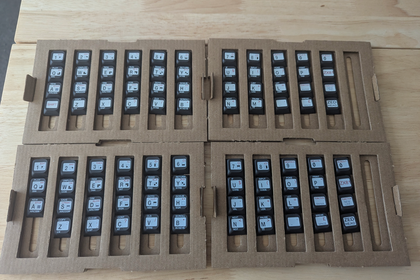 New UV printed key caps